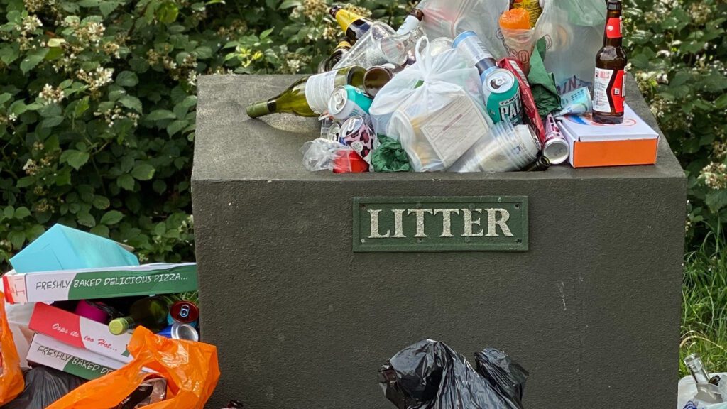 bad branding is like an overflowing garbage can